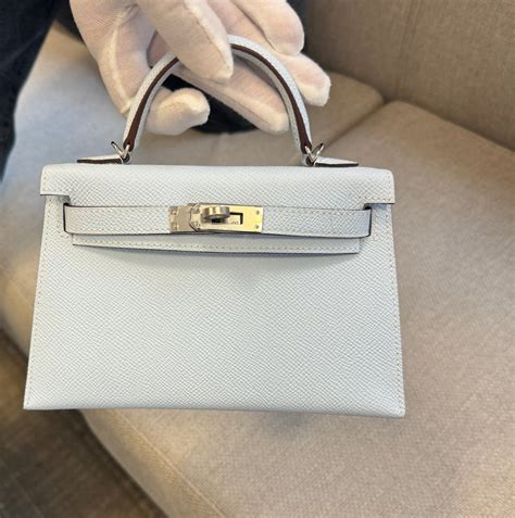 hermes mini kelly bleu brume|Hermes kelly couture.